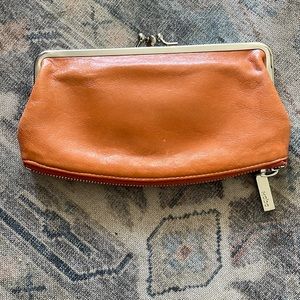 HOBO leather clutch